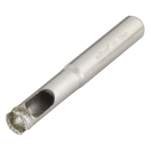 Burghiu diamantat "Ceramic" Wolfcraft 5918000, D 10 mm, lungime activa 30 mm - Img 1