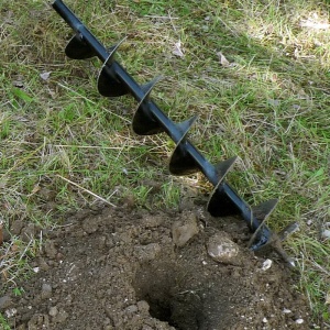 Burghiu pentru foreza pamant 80x560 mm, pentru TE1200 - Img 2