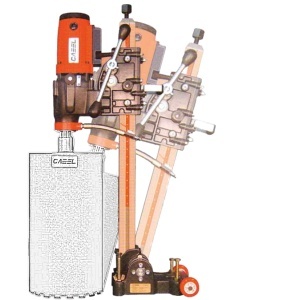 Cabel CSN-14A-BA Unitate antrenare carota, 2700W + Suport cu reglaj unghi +/-60 grade, 355mm