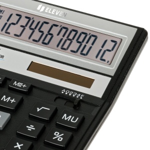 Calculator de birou 12 digit, 203 x 158 x 31 mm, Eleven SDC-888XBK - Img 4