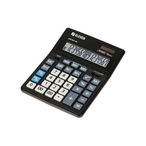 Calculator de birou 16 digiți, 205 x 155 x 35 mm, Eleven CDB1601-BK - Img 1