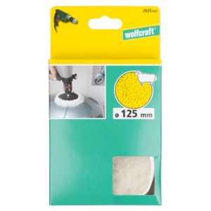 Calota de lustruit Wolfcraft 2025000, lana de miel, 125 mm pentru suprafete vopsite - Img 6