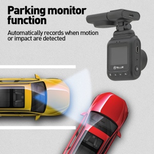 Cameră auto Tellur Dash Patrol DC2, FullHD 1080P, GPS, Black - Img 7