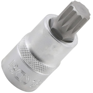 Cap cheie tubulara 1/2" cu varf XZN, M14 x 55 mm, BGS - Img 1