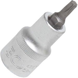 Capat cheie tubulara 1/2" cu varf Torx, T27, lungime 53 mm - Img 1