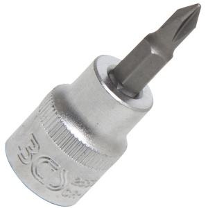 Capat cheie tubulara 3/8" cu varf in cruce, PH1, 48 mm - Img 1