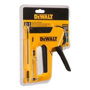 Capsator manual 2 in 1 Dewalt DWHTTR350-0, pentru utilizare intensa, folosește capse grele și brățări de calibru 18 - Img 2