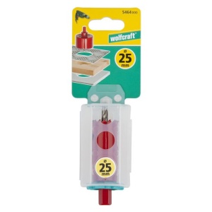 Carota bimetal Wolfcraft 5464000, diametru D 25 mm, adancime de taiere 40 mm - Img 2