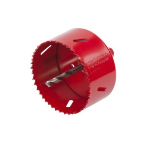Carota bimetal Wolfcraft 5485000, diametru D 80 mm, adancime de taiere 40 mm - Img 1