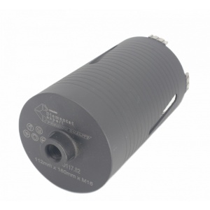 Carota diamantata PREMIUM ø112mm x 180mm x M16 pentru gaurire Beton armat, Zidarie, Granit - DXDY.P0117.112 - Img 2