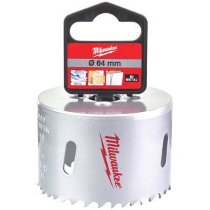 Carote Bi-Metal pentru contractanți Milwaukee (Ø (mm): 64, Adâncimea max. de tăiere (mm): 38) - Img 2