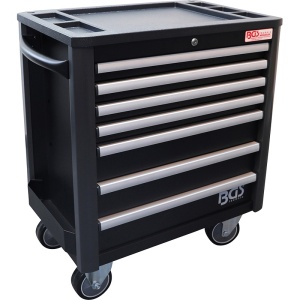 Carucior pentru scule, 7 sertare, cu 209 scule - Img 6