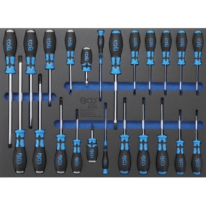 Carucior pentru scule "Profi Standard Maxi", 8 sertare, cu 263 scule - Img 5