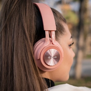 Căști Over-ear Bluetooth Tellur Feel, roz - Img 6