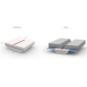 CBM 8069 - Suport ceramic plat sudura - 6X27X1000 mm - Img 1