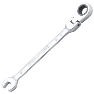 Cheie combinata cu clichet, articulata BGS 10 mm