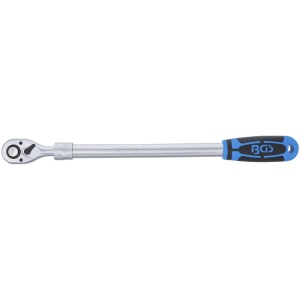 Cheie cu clichet maner extensibil, 455 - 595 mm, 1/2", BGS - Img 2