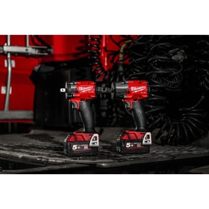 Cheie de impact compactă M18 FUEL™ ½″ Milwaukee M18 FIW2P12-502X, alimentare cu acumulator - echipat - Img 10