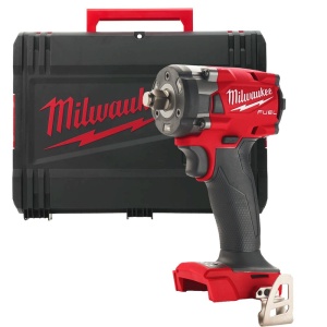 Cheie de impact compactă M18 FUEL™ ⅜ ″ cu inel de fixare Milwaukee M18 FIW2F38-0X, alimentare cu acumulator - neechipat