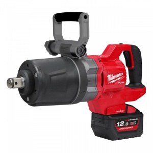 Cheie de impact M18 FUEL™ ONE-KEY™ 1″ cu mâner D și cu inel de fixare Milwaukee M18 ONEFHIWF1DS-121C, alimentare Cu acumulator - echipat