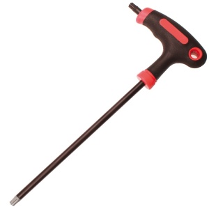 Cheie dubla (torx si torx cu gaura) cu maner T, T10 - Img 1