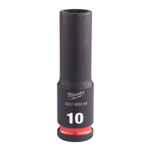 Cheie tubulară de impact MILWAUKEE SHOCKWAVE™ IMPACT DUTY, 3/8" IMPACT SOCKET DEEP 10mm L65mm - Img 1