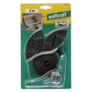 Chinga de strangere cu clichet cu 4 bacuri Wolfcraft 3441000, 4 m - Img 4