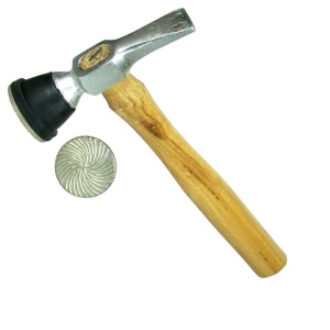 Ciocan cu cap crestat pentru indreptat caroserie (alte table) Ø 38 mm, greutate cap 225 g