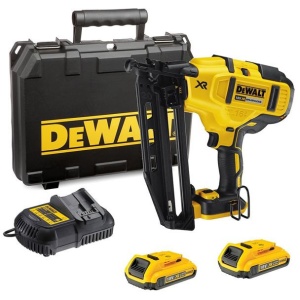 Ciocan de batut cuie Dewalt DCN660D2 cu 2 acumulatori Li-Ion 18 V/2 Ah XR , cuie 1.6 / 32-63 mm - Img 3