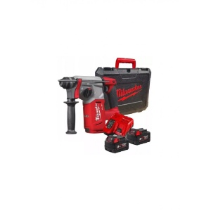 Ciocan rotopercutor SDS-Plus 26 mm fără perii cu 4 funcții M18™ BLH-502X, echipat cu 2 baterii, incarcator, valiza