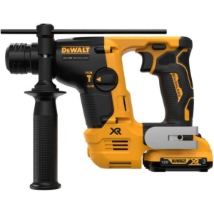 Ciocan rotopercutor SDS Plus DeWALT DCH072L2, cu 2 acumulatori XR 12V / 3.0 Ah, 1.1 J - Img 4