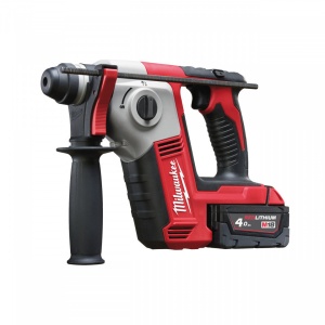 Ciocan rotopercutor SDS-Plus Milwaukee M18 BH-402C, 1.2 jouli, livrat cu acumulatori, valiza, 2 functii