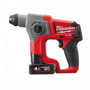 Ciocan rotopercutor SDS-plus subcompact M12 FUEL™ Milwaukee M12 CH-402X, alimentare Cu acumulator - echipat