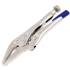 Cleste cu blocare BGS extra sacurt, falci lungi, 125 mm - Img 3