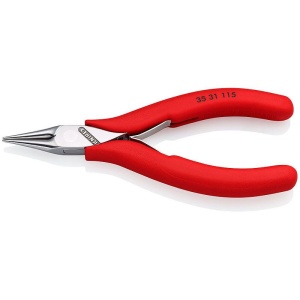 Cleste electronica, cioc rotund, KNIPEX, 115 mm - Img 1