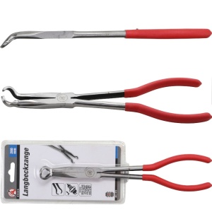 Cleste falci lungi curbe inelare, 280 mm, pentru montat bujii - Img 1
