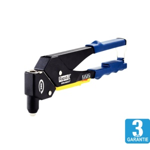 Cleste pop nituri Rapid RP60 Multi kit cu servieta, cap rotativ 360, , nituri aluminiu si otel 3.2 4.0 4.8mm, verificator nituri, etrier integrat, grip moale, garantie 3 ani, 5001128 - Img 2