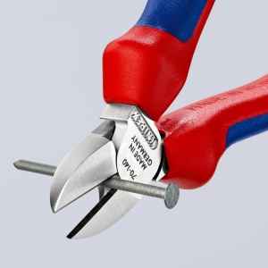 Cleste sfic, cromat, manere multicomponet, KNIPEX, 140 mm - Img 5