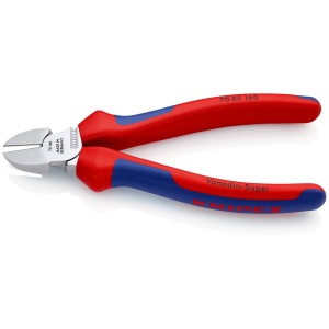 Cleste sfic, cromat, manere multicomponet, KNIPEX, 160 mm - Img 2