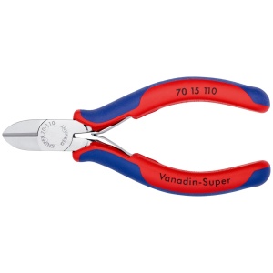 Cleste sfic, cu arc, cromat, manere multicomponet, KNIPEX, 110 mm - Img 3