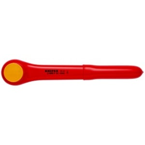 Clichet reversibil cu element rectangular exterior de Knipex 1/2" 265 mm - Img 3