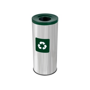 Coș inox colectare selectivă Eko Prestige 45 L - Img 3