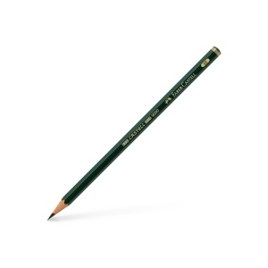 Creion grafit 6B hexagonal Castell 9000 Faber-Castell