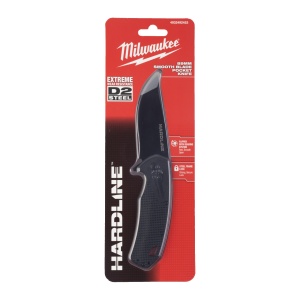 Cuțit pliabil cu lamă netedă 89 mm HARDLINE - Img 5