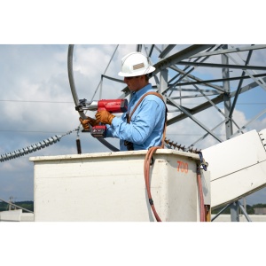 Cutter hidraulic pentru cablu cu acumulator Milwaukee M18 HCC45-522C, taie cablu ACSR și ACSS de până la ∅ 44 mm, livrat cu acumulatori, valiza - Img 11