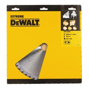 Disc Dewalt DT4340 pentru fierastrau circular, D 305x30x3.0 mm, 48 dinti, pentru taiere universala, seria Extreme - Img 2