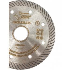 Disc DiamantatExpert pt. Portelan dur, Placi ceramice dure 115x22.2 (mm) Ultra Premium - DXCD.CD.328.115 - Img 2