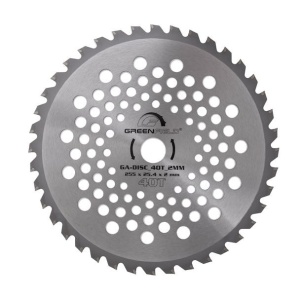 Disc din otel/vidia Greenfield GA-DISC_40T_2MM, cu 40 de dinti, 255xø25.4x2.0 mm