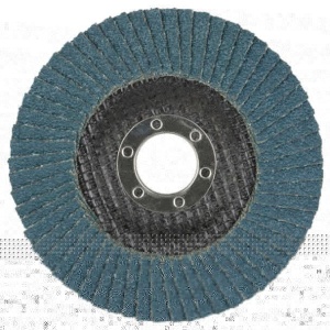 Disc lamelar Wolfcraft 5650000, granulatie 40, profil convex, zirconiu, 115X22.23 mm - Img 2