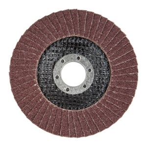 Disc lamelar Wolfcraft 8426000, granulatie 40, profil convex, corindon, 115X22.23 mm - Img 2
